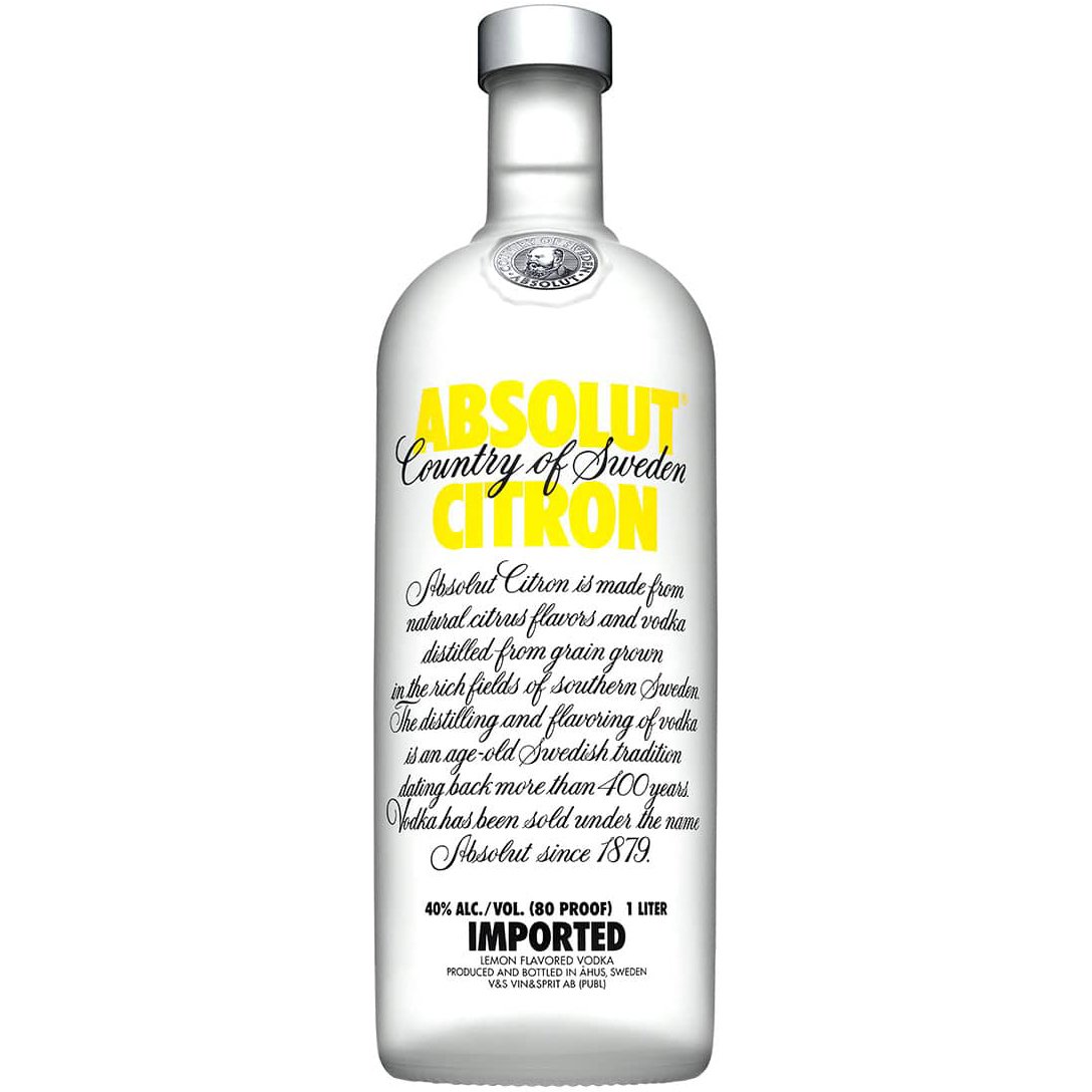 Absolut Vodka Citron